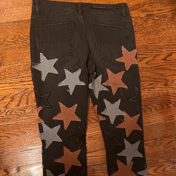 Star-Patterned/ Camo Women's Jeans
